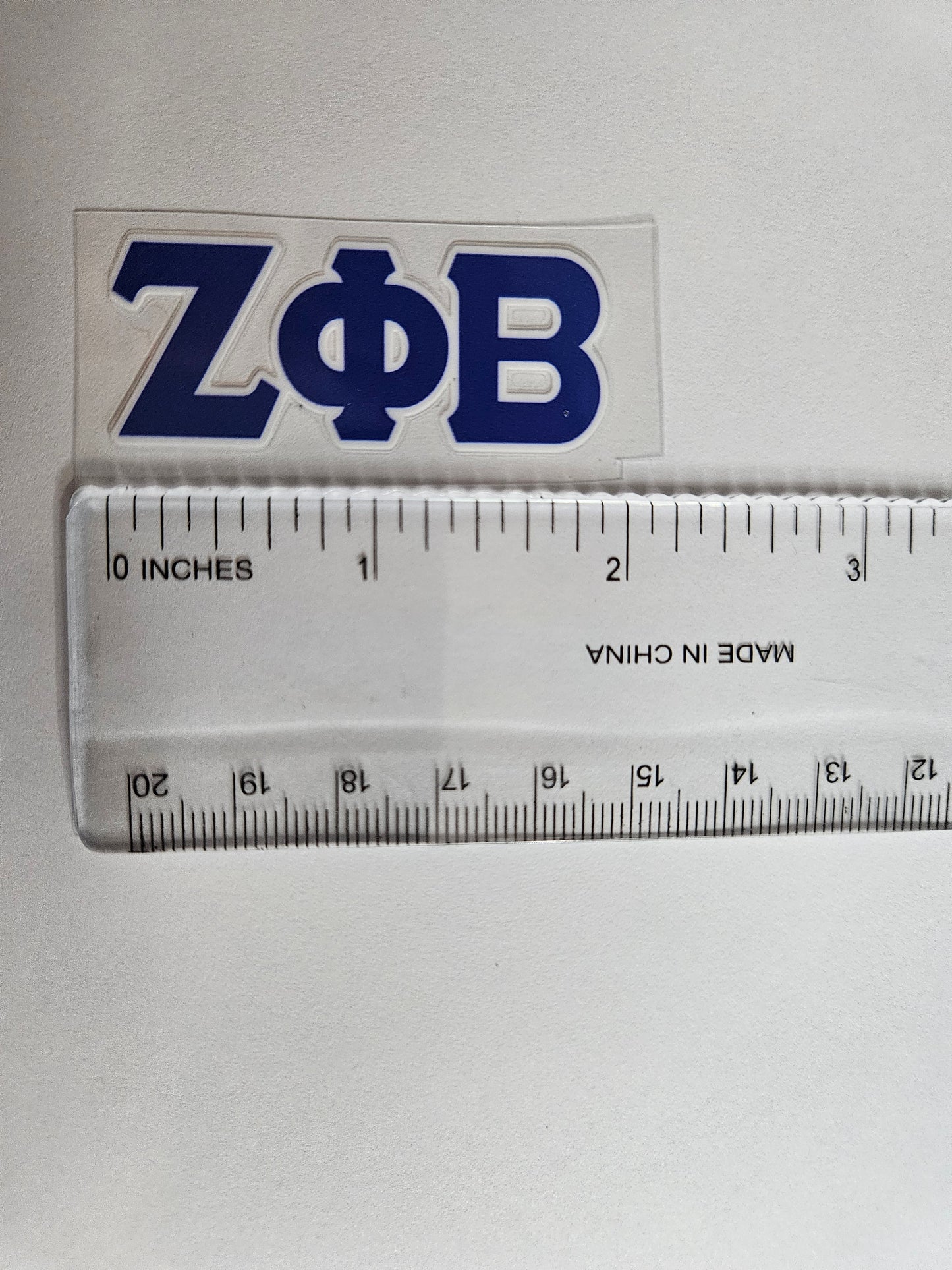 Sorority Decals-Zeta Phi Beta