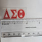 Sorority Decals-Delta