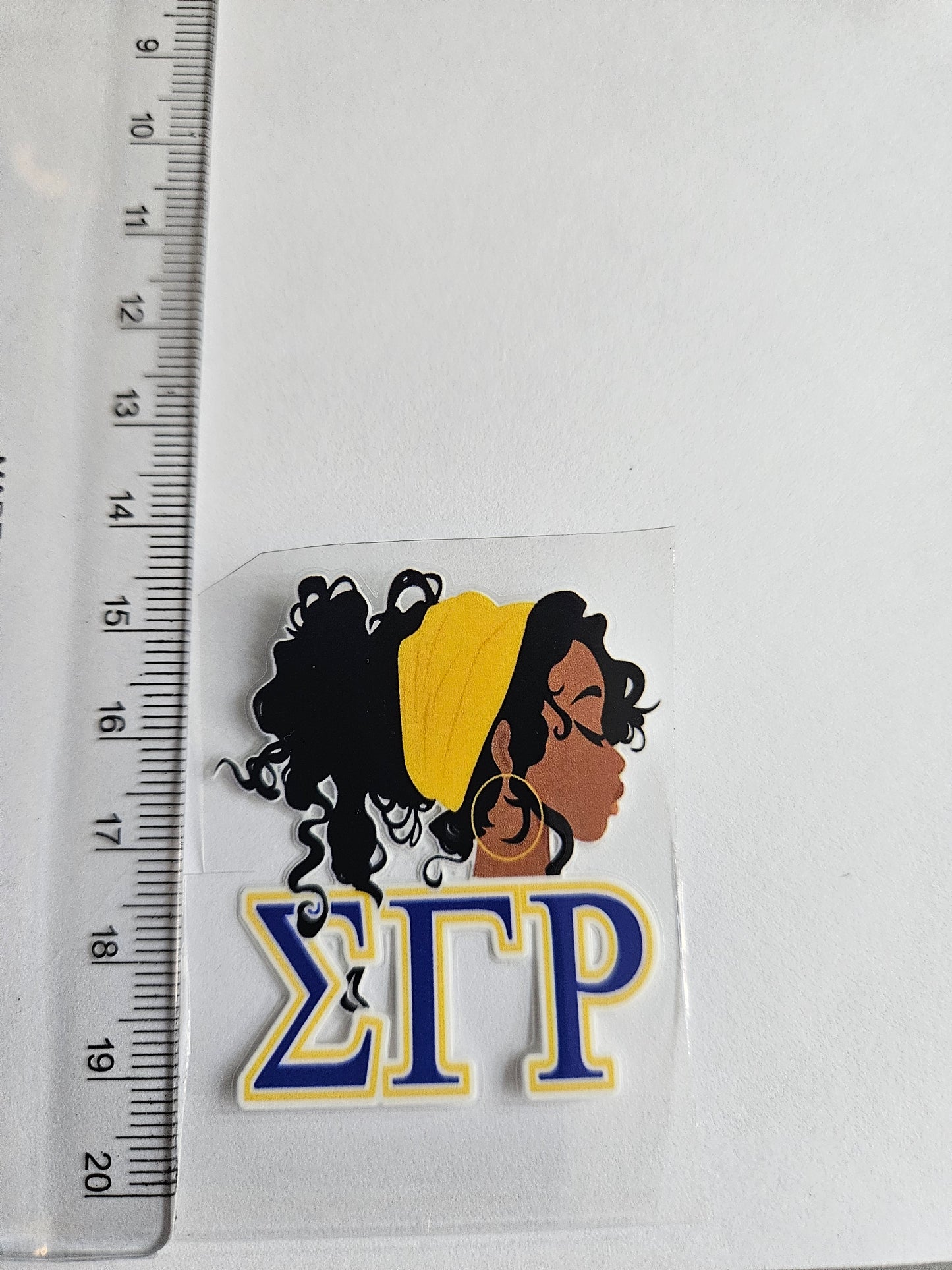 Sorority Decals-Sigma Gamma Rho