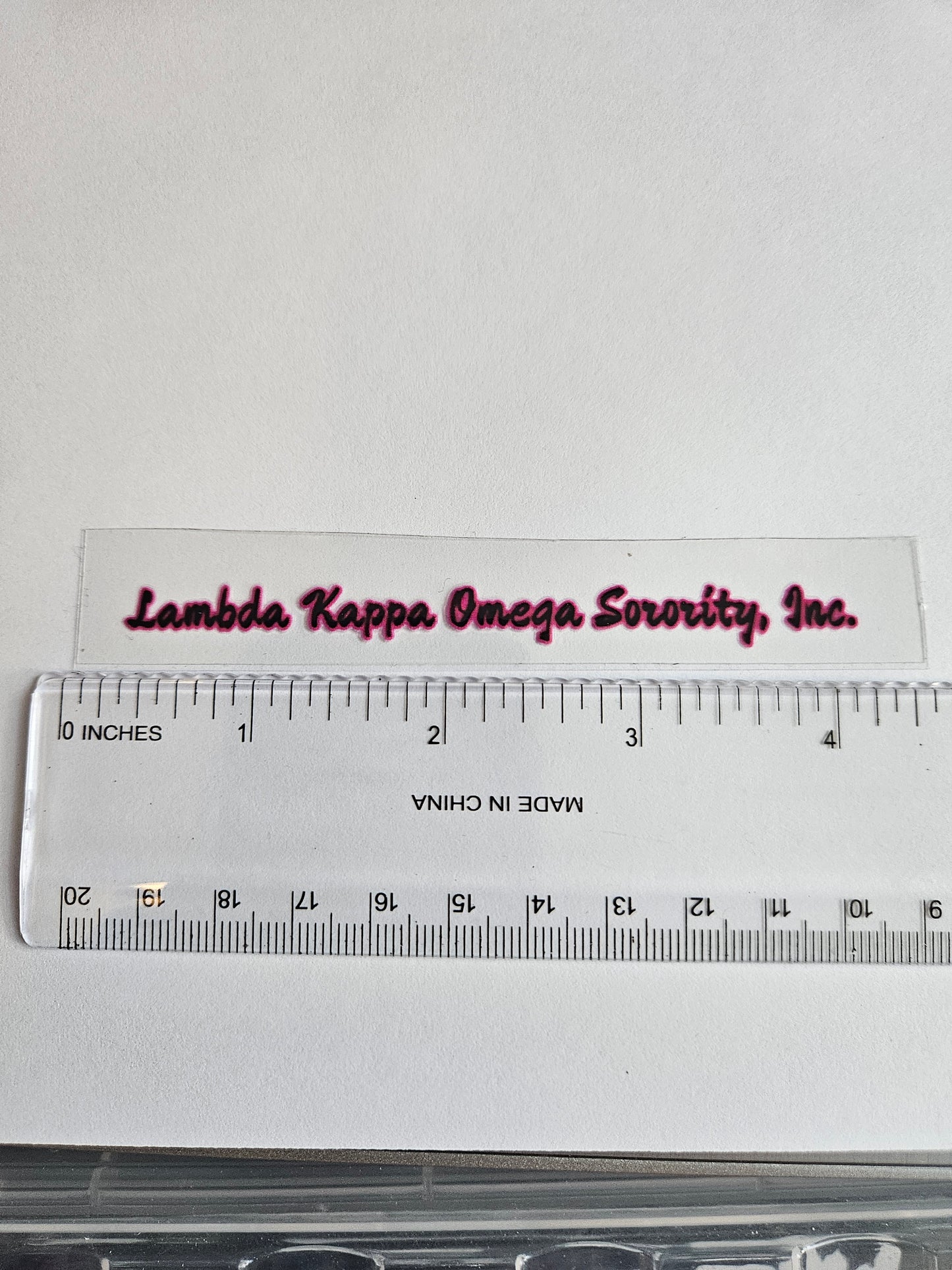 Sorority Decals-Lambda Kappa Omega
