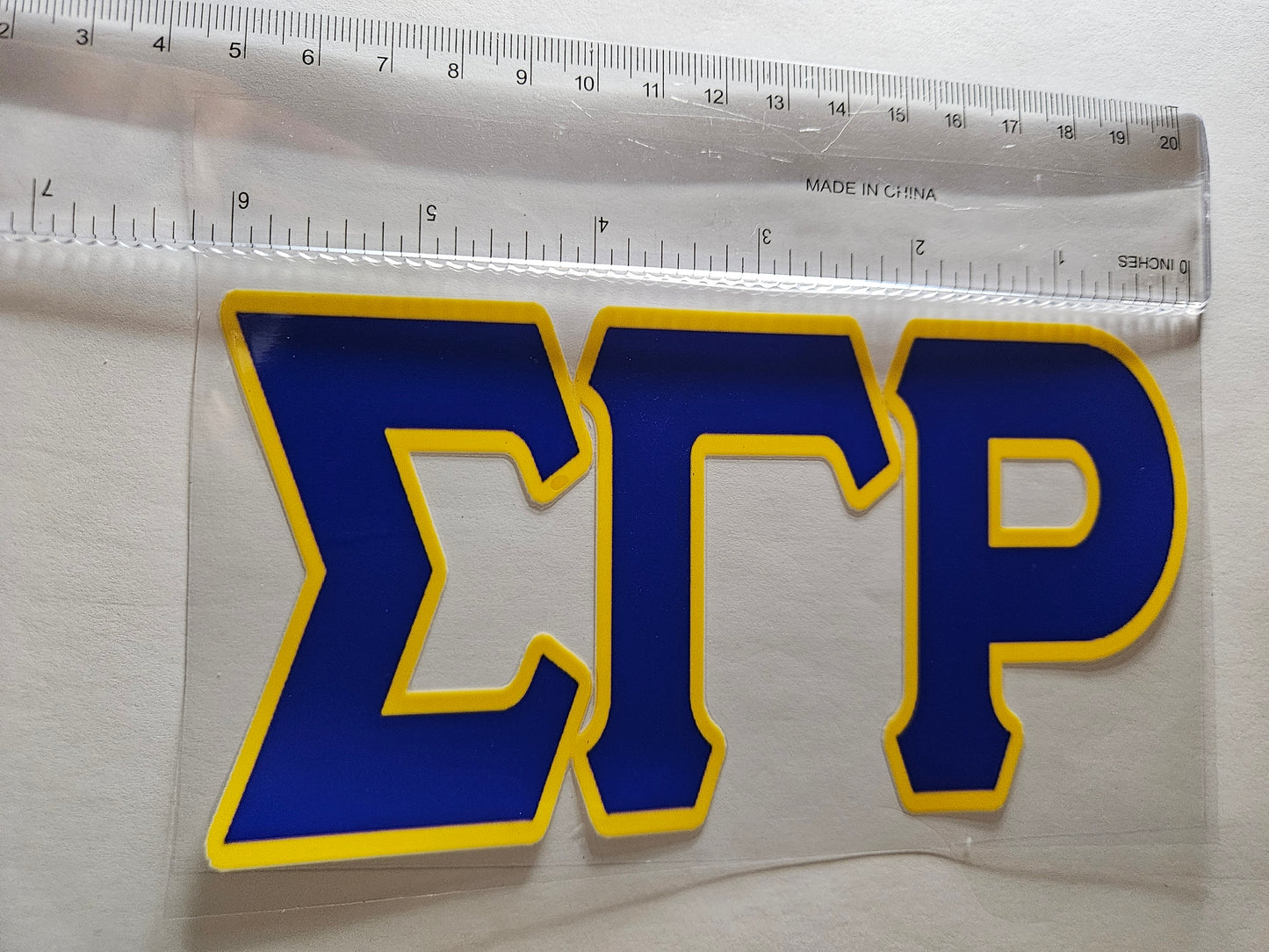 Sigma Gamma Rho Decals