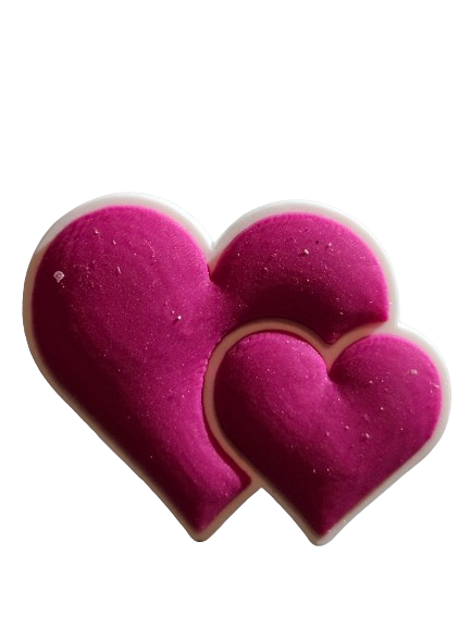Barbie Croc Charms- Heart