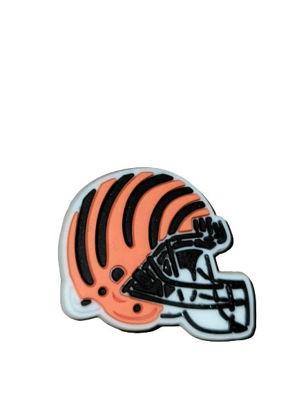 Sports Croc Charms- Football Cincinnati Bengals