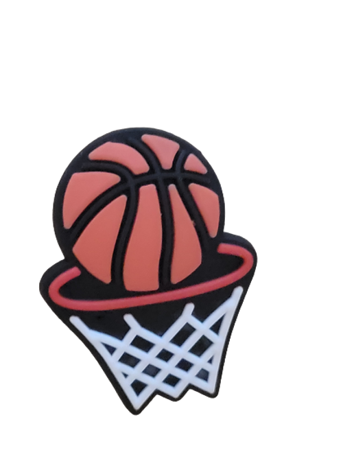 Basketball-Sports Croc Charms