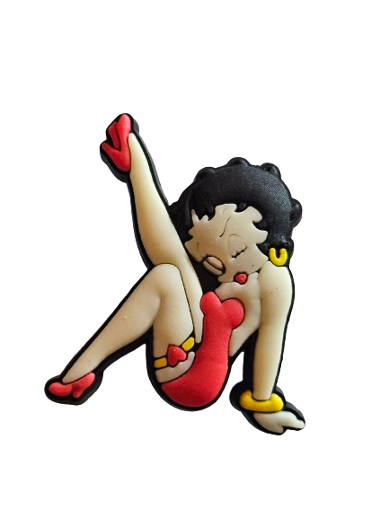 Betty Boop Croc charms