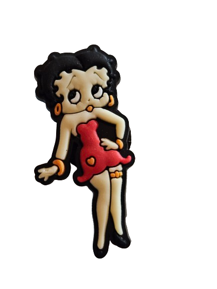 Betty Boop Croc charms