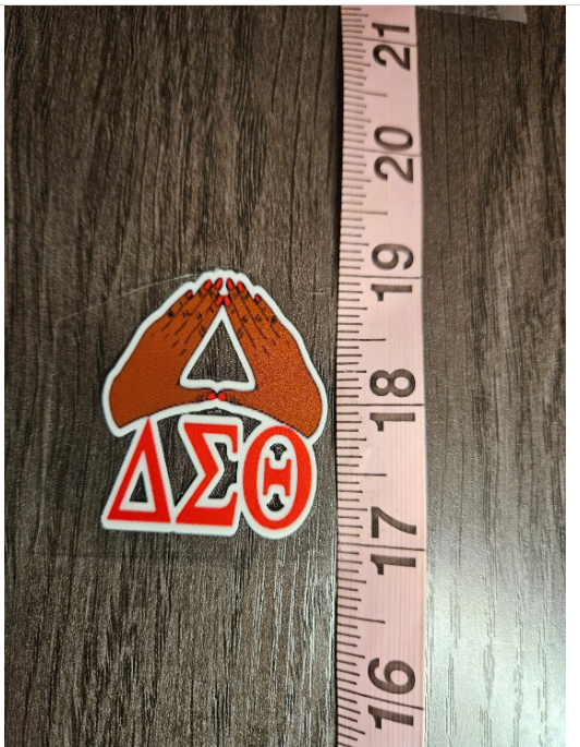 Sorority Decals-Delta Sigma Theta