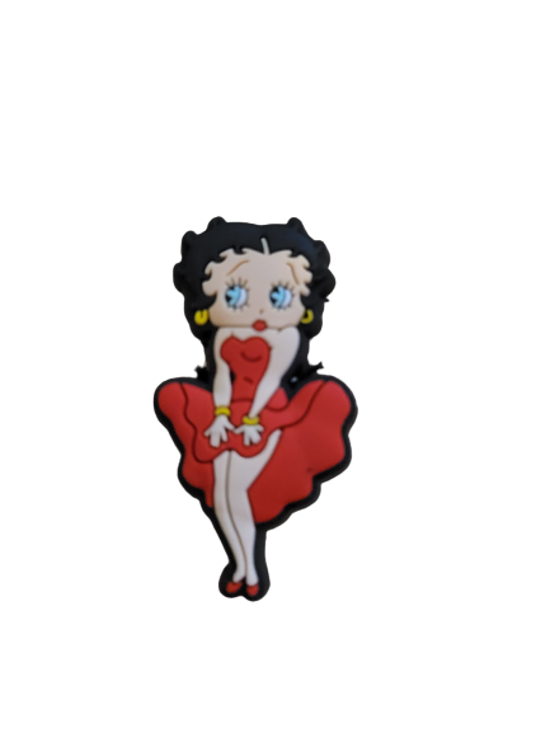 Betty Boop Croc charms