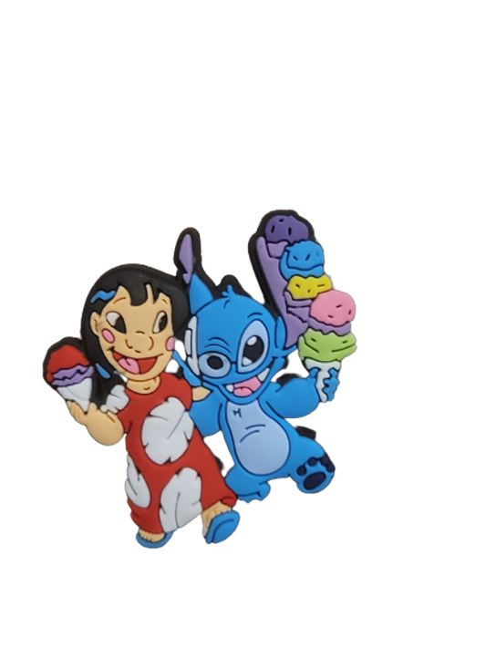 Lilo and Stitch Croc charms