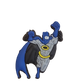 Superhero-Batman croc charms