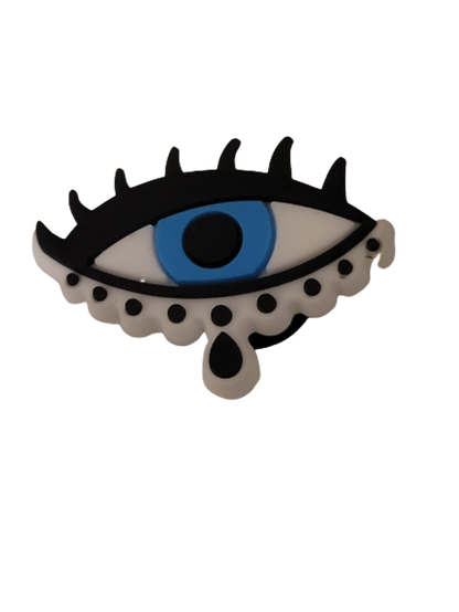 Evil Eye Croc Charms