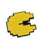 Pac Man Croc Charms