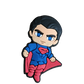 Superhero-Superman Croc Charms