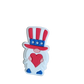 USA/Flag croc charms