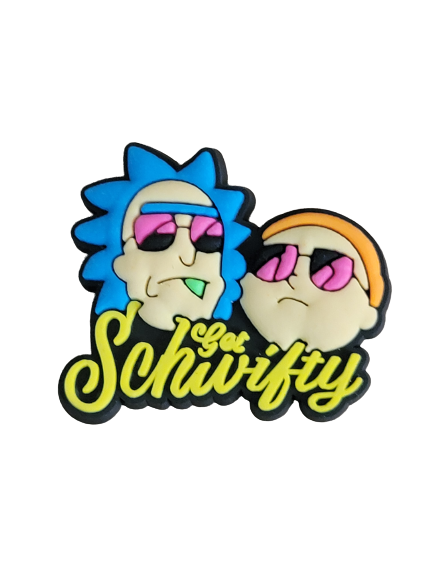 Rick and Morty Croc Charms