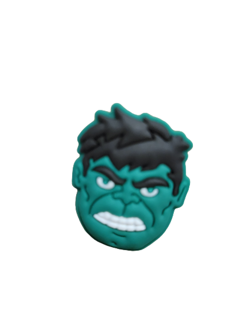 Superhero-Hulk Croc charms