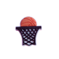 Basketball-Sports Croc Charms