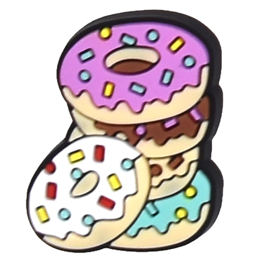 Donuts Croc Charms