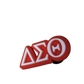 Sorority Croc charms -Delta