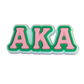 Sorority Croc charms- AKA