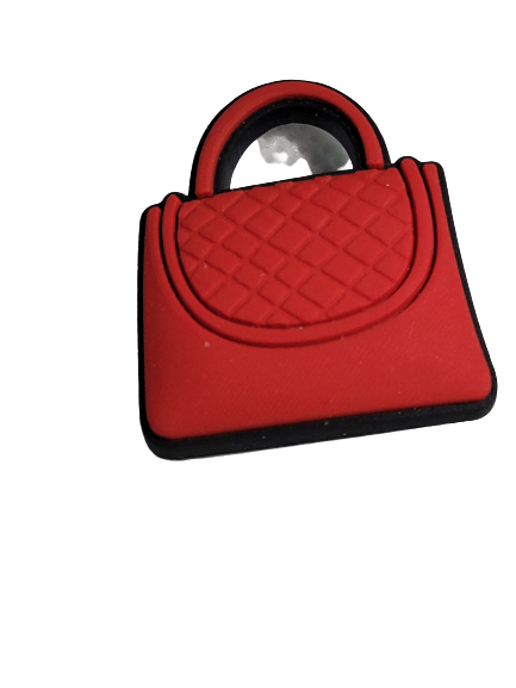 Red Bag croc charm