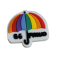 LGBTQ/ Rainbow croc charms