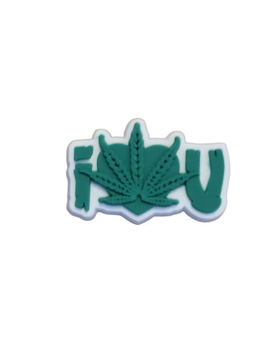 Cannabis/ Weed Croc Charms