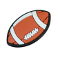 Football Croc Charms
