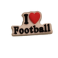 Football Croc Charms