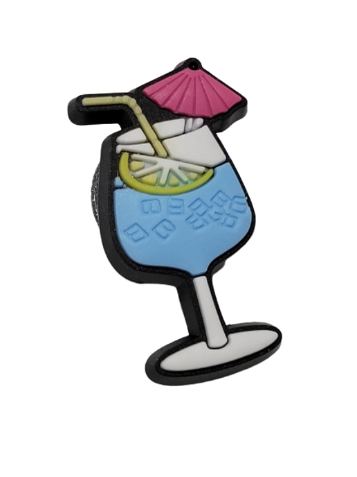 Cocktail croc charm