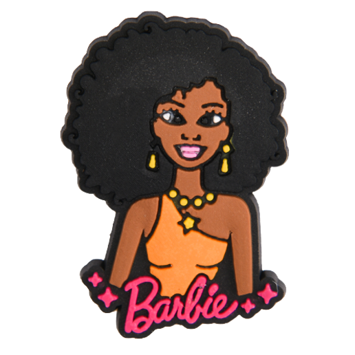 8. Black Barbie – GKA Charms – Croc Charms