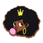 Melanin Girl Croc charms