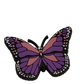 Butterfly Croc Charms