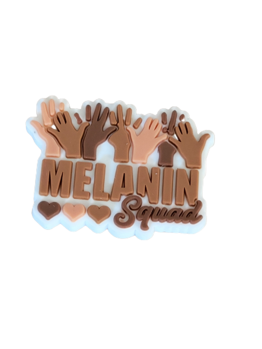 Melanin Croc charms