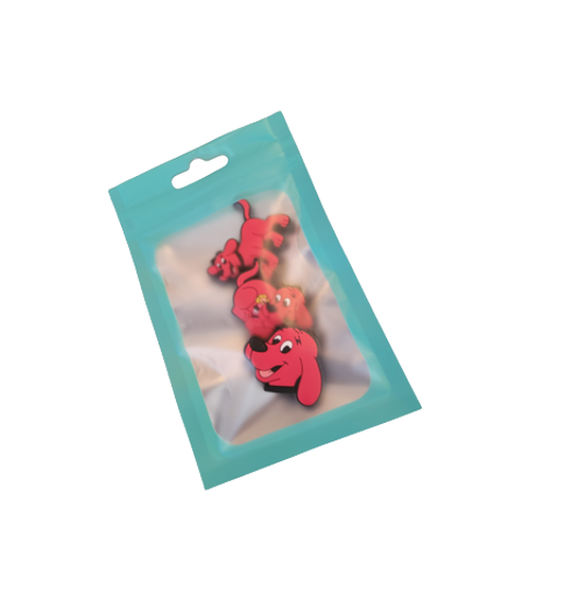 Clifford The Big Red Dog Croc charms