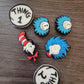 Cat In the Hat Croc charms