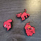 Clifford The Big Red Dog Croc charms