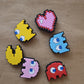 Pacman Croc charms