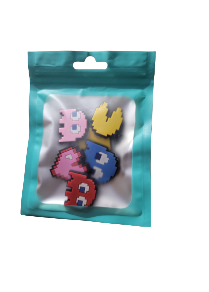 Pacman Croc charms